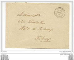 208 - 47 - Lettre Miliaire Suisse Avec Cachet à Date 1ère Division - Poste De Campagne 1940 - Documents