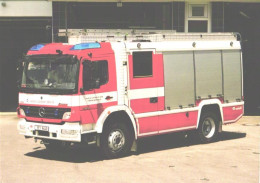 Fire Engine Mercedes-Benz Atego 4x4 - Vrachtwagens En LGV