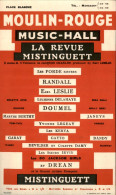 France - Moulin Rouge - Music-Hall - La Revue Mistinguett - 1924 - Posters