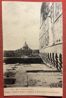 Cartolina Roma - Castel S. Angelo - Veduta Di S. Pietro Dalla Terrazza 1900 Ca. - Sonstige & Ohne Zuordnung