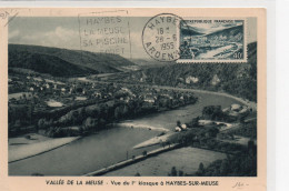 Carte Maxi  1955: Vallee De La Meuse - 1950-1959