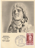 GU Nw - GENERAL MARCEAU - CARTE MAXIMUM ( 22 MARS 1969 , CHARTRES ) - 2 SCANS - 1960-1969