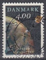 DENMARK 1203,used,falc Hinged - Télécom