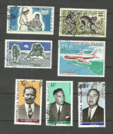 MADAGASCAR POSTE AERIENNE N°98, 106, 112 à 116 Cote 4.05€ - Madagaskar (1960-...)