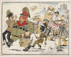 GU Nw - WW2 - HILLER , GOERING ET GOEBBELS  CHASSES PAR LA RESISTANCE DE PARIS - ILLUSTRATEUR SORI - 2 SCANS - Humoristiques