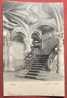 Cartolina - Belgio - Liége - Escalier Du Palais - 1900 Ca. - Unclassified