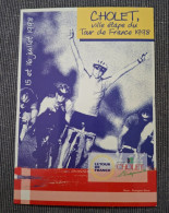 CARTE POSTALE TOUR DE FRANCE 1998 CHOLET VILLE ETAPE - Ciclismo