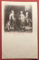 Cartolina - Torino - Galleria Reale - I Figli Di Carlo I D'Inghilterra 1900 Ca. - Other & Unclassified