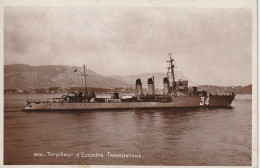 GU Nw - TORPILLEUR D' ESCADRE  TRAMONTANE - EDIT. BOUVET SOURD , TOULON - 2 SCANS - Guerre