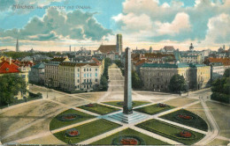 Germany Munchen Karolinenplatz Mit Obelisk - Muenchen