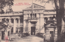 DE Nw27- PALAIS DU GOUVERNEMENT DE LA COCHINCHINE , SAIGON - VIETNAM - TAMPON MILITAIRE - Vietnam