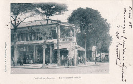 DE Nw27- COCHINCHINE ( SAIGON ) - VIETNAM - UN RESTAURANT CHINOIS - CORRESPONDANCE SAIGON 1905 - Viêt-Nam