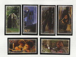 2001 MNH New Zealand Mi 1955-60 Postfris** - Unused Stamps