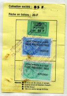 Fiscaux Permis De Pêche 1993 Yonne - Marken