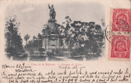 DE Nw29- PASEO DE LA REFORMA - ESTATUA DE COLON - MEXICO - OBLITERATION 1902 - Mexico