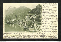 AUTRICHE - OSTERREICH - HALLSTADT  A. See - 1902 - RARE - Hallstatt