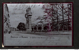 BELGIQUE - ANVERS - Souvenir D'Anvers - Le Château D'eau De La Nouvelle Station - 1900 - RARE - Antwerpen