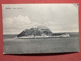 Cartolina - Alassio ( Savona ) - Isola Gallinara - 1910 Ca. - Savona