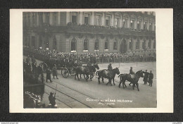 BELGIQUE - BRUXELLES - Carte Photo - Convoi Du Héros Inconnu - 1922 - Feesten En Evenementen