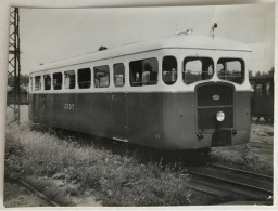 Photo Ancienne - Snapshot - Train - Autorail Verney - CASTRES - Tarn - Ferroviaire - Chemin De Fer - VFDM - Treinen