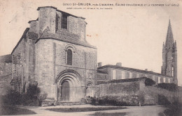 EP 28-(33) ST EMILION PRES LIBOURNE - EGLISE COLLEGIALE  ET LE CLOCHER - Saint-Emilion