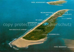 73778984 Juist Nordseebad Fliegeraufnahme Mit Insel Norderney Juist Nordseebad - Juist