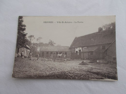 CPA CARTE POSTALE ANCIENNE DESVRES VILLA SAINT ANTOINE LA FERME BOULOGNE CALAIS ANIMATION SNAPSHOT - Desvres