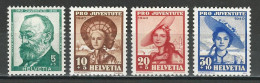 SBK J93-96, Mi 373-76 ** MNH - Unused Stamps