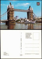Postcard London Tower Bridge Ziehbrücke El Puente De La Torre 1980 - Other & Unclassified