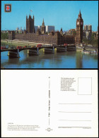 Postcard London Houses Of Parliament, Parlamentshaus, Big Ben 1980 - Sonstige & Ohne Zuordnung