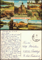 Ansichtskarte Walsrode Mehrbildkarte Mit Ortsansichten, U.a. Schwimmbad 1971 - Walsrode