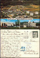 Springe Mehrbildkarte Mit Luftaufnahme, Altenheim, Einzelhandels-Schule 1971 - Springe