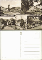 Ansichtskarte Friedrichroda DDR Mehrbildkarte Mit Stadtteilansichten 1971 - Friedrichroda