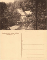 Waldenburg (Sachsen) Fürstlicher Park Grünfeld Glänzelmühle 1913 - Waldenburg (Sachsen)