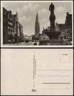 Ansichtskarte Lüneburg Am Sande Und Recihenbachdenkmal 1940 - Lüneburg
