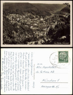 Ansichtskarte Calw Panorama-Ansicht 1957   Bahnpost Gelaufen (Bahnpoststempel) - Calw