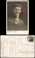 Ansichtskarte  Militär/Propaganda Soldatenleben: Soldat Raucht Zigarre 1916 - Autres & Non Classés