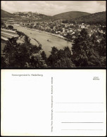 Ansichtskarte Neckargemünd Fernblick Auf Die Stadt 1961 - Neckargemünd