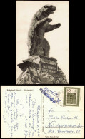 Ansichtskarte Rübeland Bärendenkmal (Rübeland) Höhlenbär Bär 1962 - Autres & Non Classés