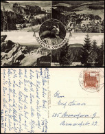 Altenau-Clausthal-Zellerfeld Mehrbildkarte Mit   Sprungschanze Im Schultal 1960 - Altenau