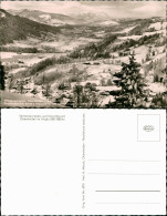 Ansichtskarte Oberstaufen Dreiländerblick Durch's Weissachtal Im Winter 1962 - Oberstaufen