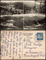 Bad Lauterberg Im Harz Mehrbildkarte  Burgseilbahn Und Odertslsperre 1964 - Bad Lauterberg