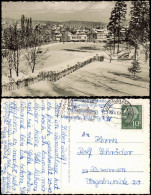 Ansichtskarte Braunlage Kurpark Und Stadt Im Winter 1959 - Braunlage