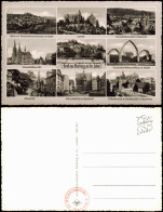 Ansichtskarte Marburg An Der Lahn Steinweg, Brücke, Freilichtbühne 1960 - Marburg