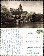 Ansichtskarte Mölln (Schleswig-Holstein) Flußpartie 1956  Gel. Stempel Entwertet - Autres & Non Classés