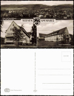 Ansichtskarte Seesen Städt. Krankenhaus, Stadt - 3 Bild 1963 - Seesen