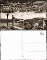 Ansichtskarte Bigge (Sauerland)-Olsberg 3 Bild: Straßen, Schloß, Kreuz 1956 - Autres & Non Classés