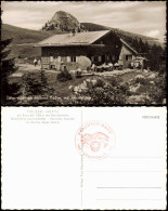 Lenggries Tölzer-Hütte Am Brauneck 1555 M, Mit Schröttelstein 1961 - Lenggries