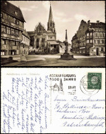Ansichtskarte Aschaffenburg Straßenpartie, Stiftskirche 1954 - Aschaffenburg