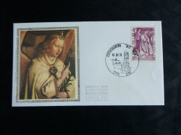 1974 1737 FDC Zijde/soie ( Gent)  Nice Quality ! : " Noél/Kerstmis" - 1971-1980